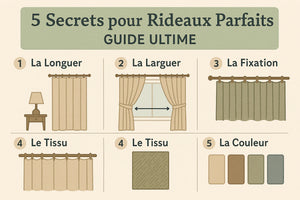 5 secrets pour des rideaux parfaits : Guide ultime