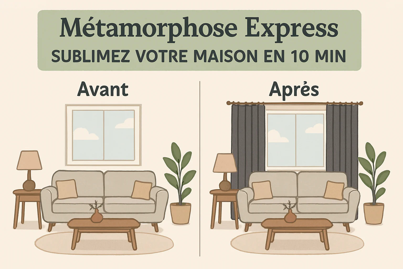 Métamorphose Express : Sublimez Votre Maison en 10 Min