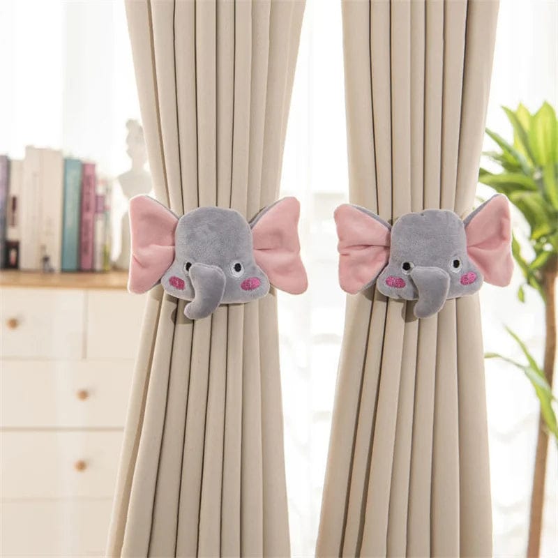 Embrasse rideau éléphant gris L'atelier Rideau