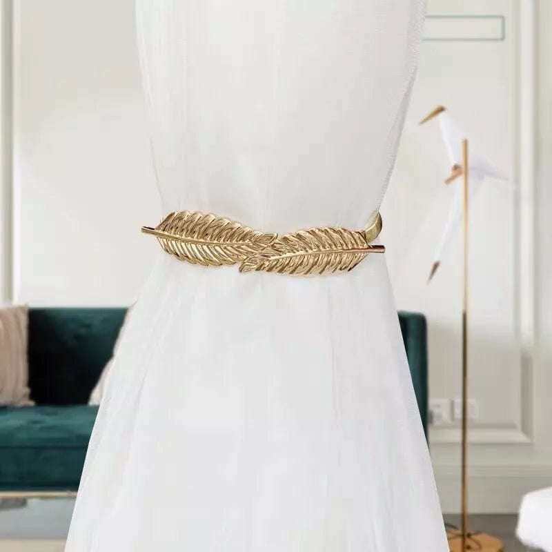 Embrasse rideau feuilles dorées L'atelier Rideau