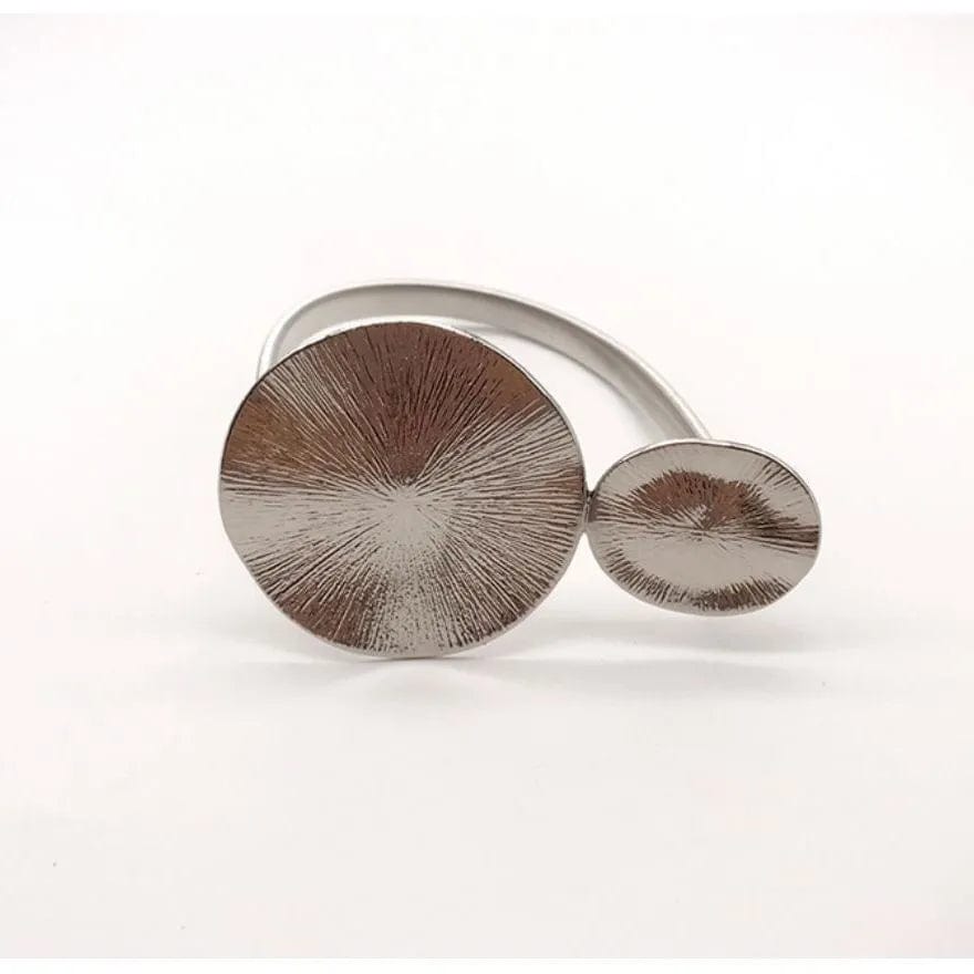 Embrasse rideau ronds argentés L'atelier Rideau