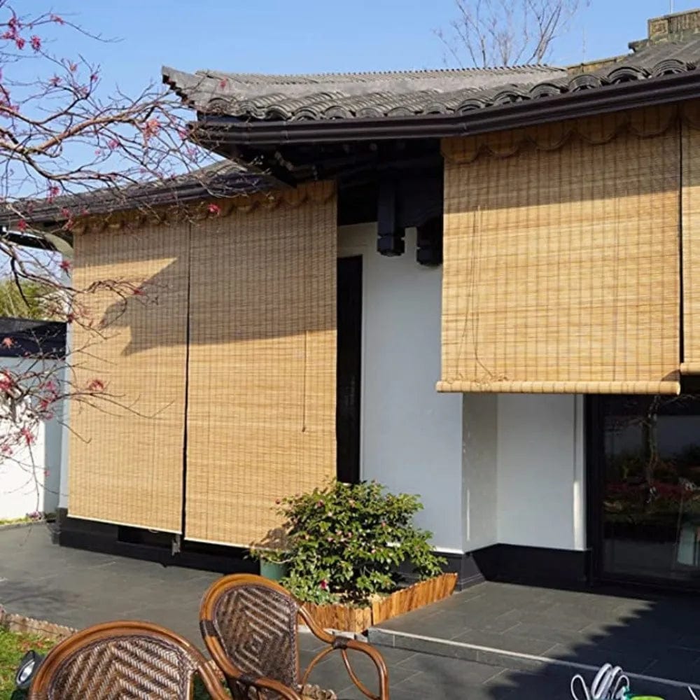 Rideau bambou beige élégant L'atelier Rideau