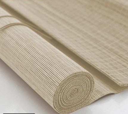 Rideau bambou blanc zen et tranquille 40cm x 180cm L'atelier Rideau