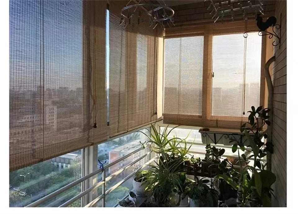 Rideau bambou tropical L'atelier Rideau