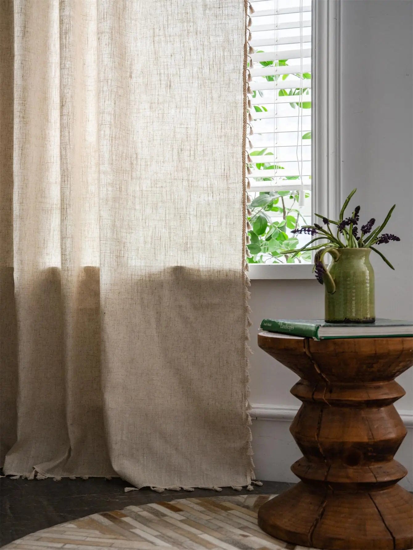 Rideau bohème artisanal L'atelier Rideau