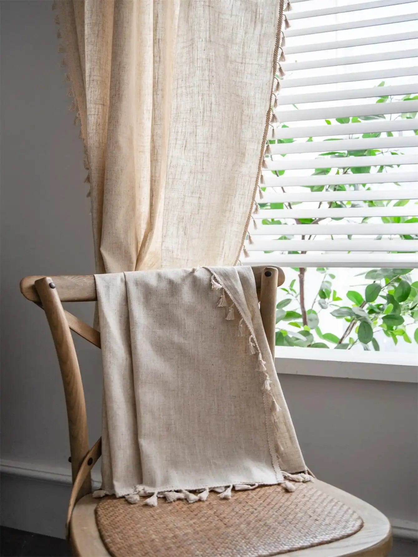 Rideau bohème artisanal L'atelier Rideau