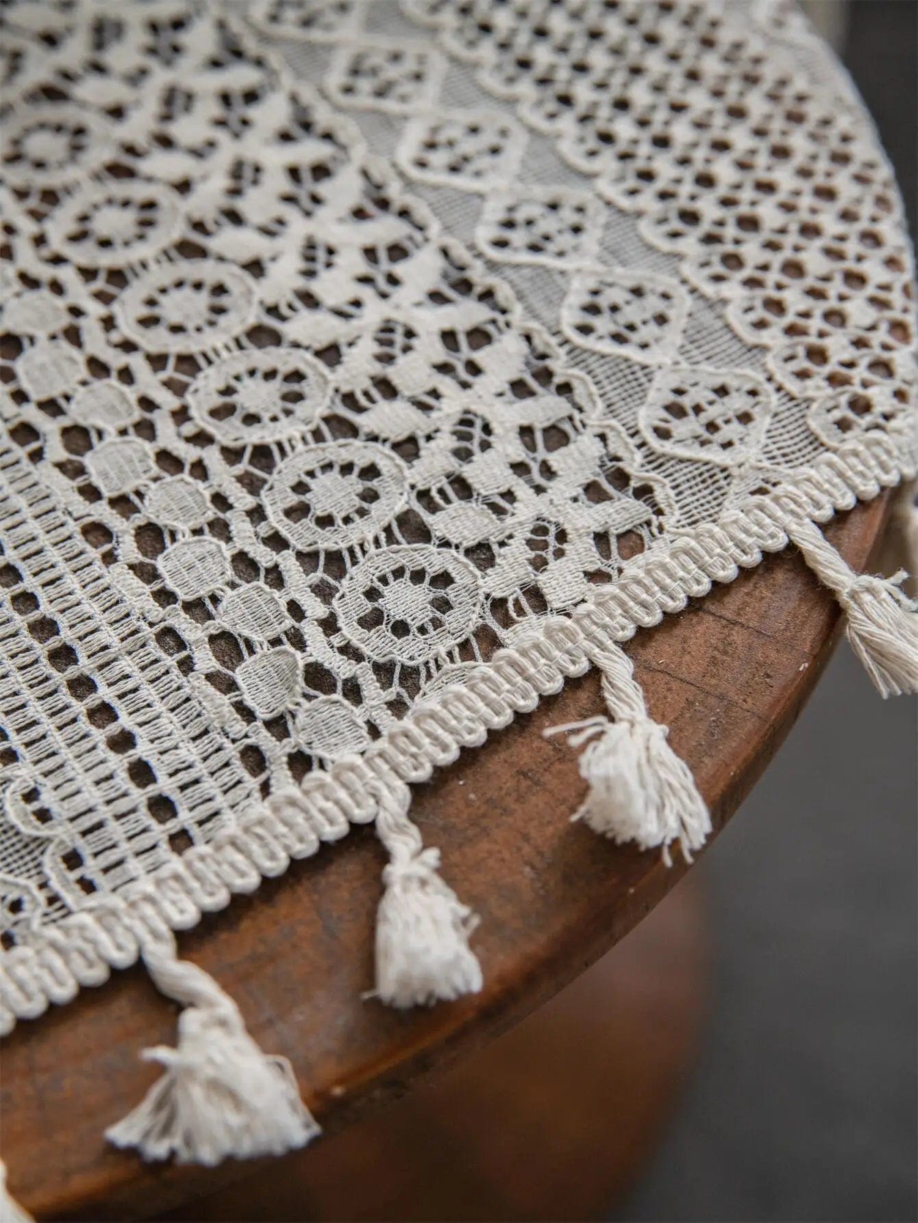 Rideau bohème blanc classique L'atelier Rideau