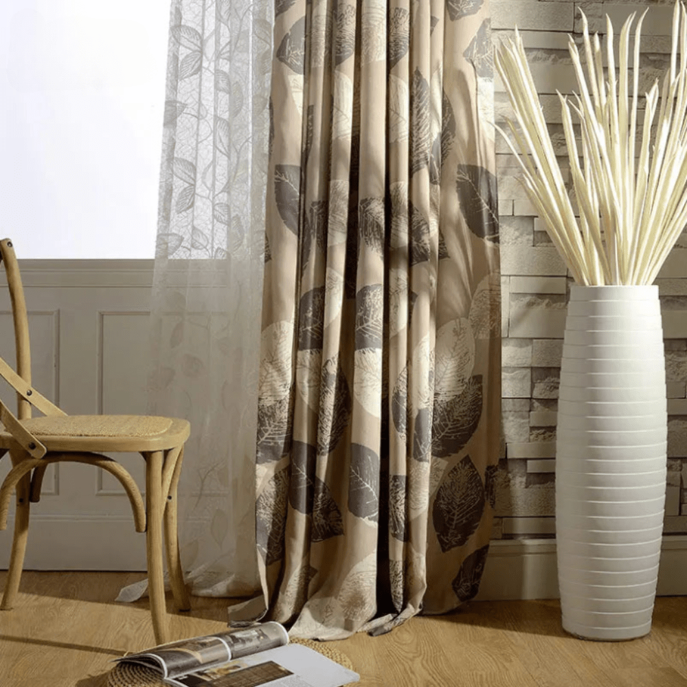 Rideau chambre à motifs floraux colorés L'atelier Rideau