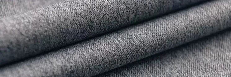 Rideau chambre gris foncé en lin 130cm x 180cm / Crochets L'atelier Rideau