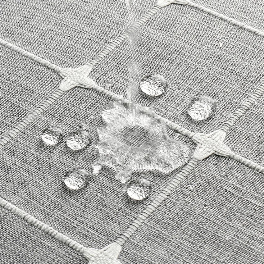Rideau de douche à lignes gris chic L'atelier Rideau