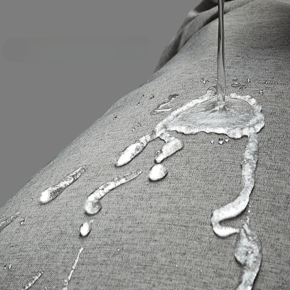 Rideau de douche imitation lin rose L'atelier Rideau