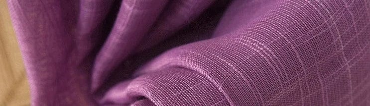 Rideau lin violet classique 350cm x 240cm / Crochets L'atelier Rideau