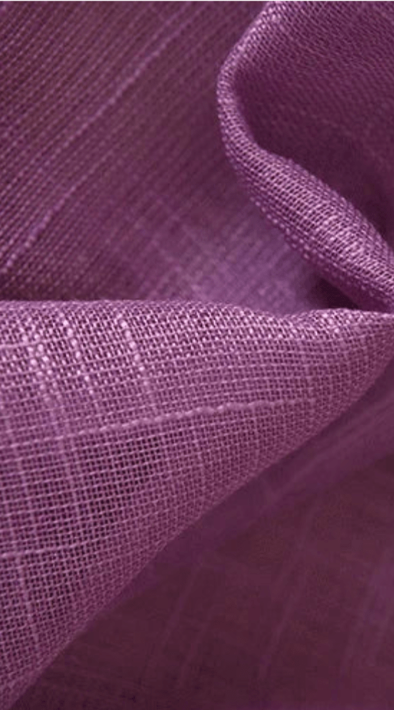 Rideau lin violet classique L'atelier Rideau