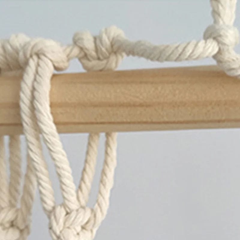 Rideau macramé luxe nature L'atelier Rideau