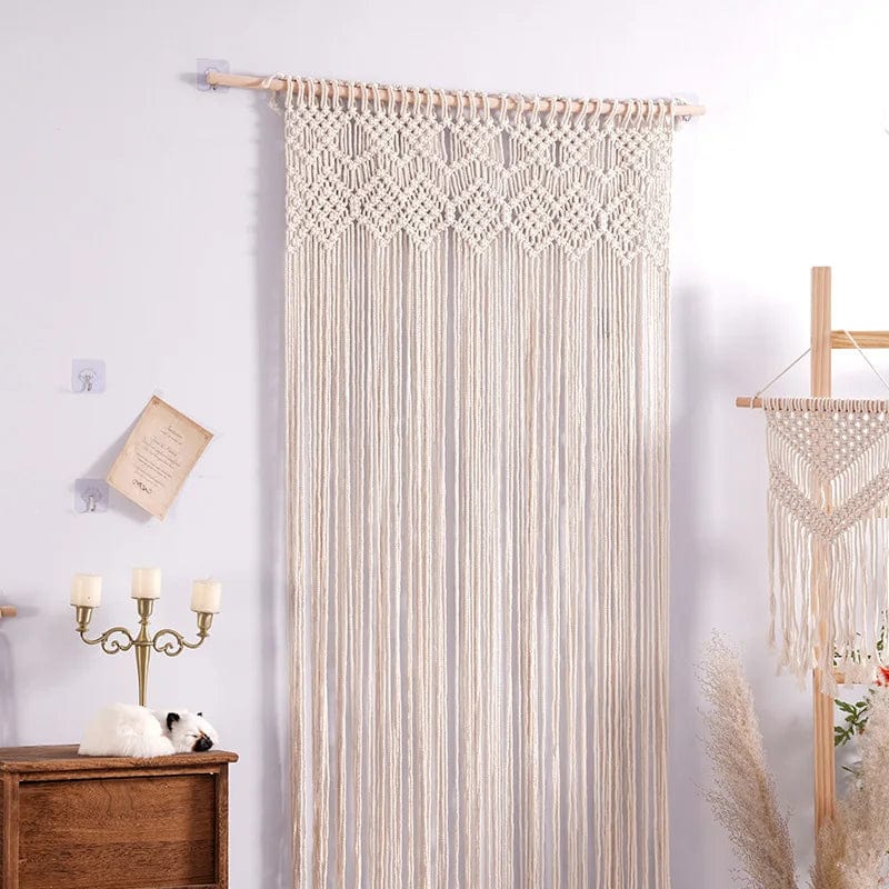 Rideau macramé raffiné L'atelier Rideau