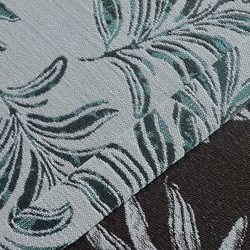 Rideau salon bleu lac haut de gamme