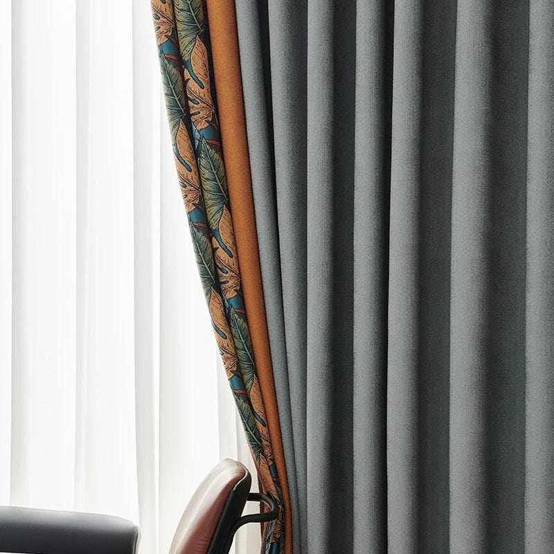 Rideau salon coloré occultant original L'atelier Rideau