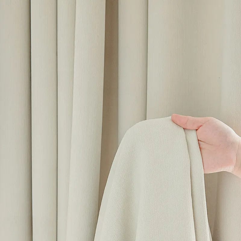 Rideau salon crème occultant moderne L'atelier Rideau