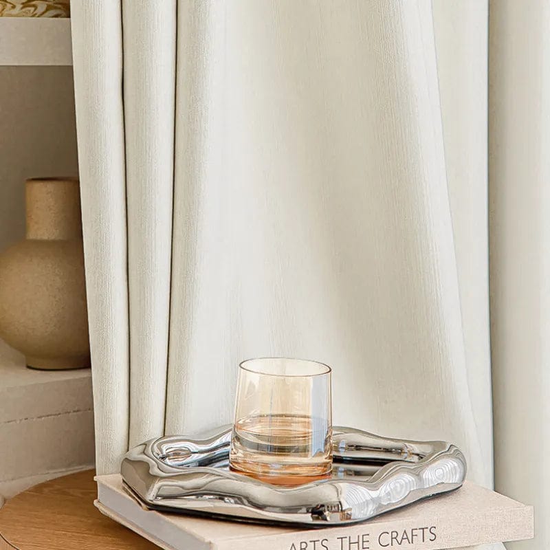 Rideau salon crème occultant moderne L'atelier Rideau