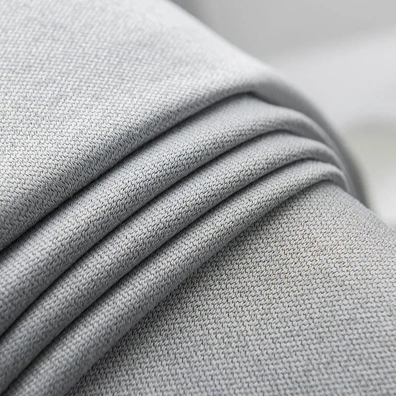 Rideau salon gris soyeux L'atelier Rideau