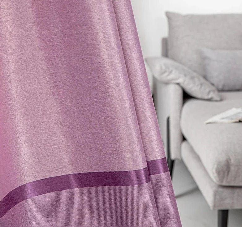 Rideau salon rose moderne L'atelier Rideau