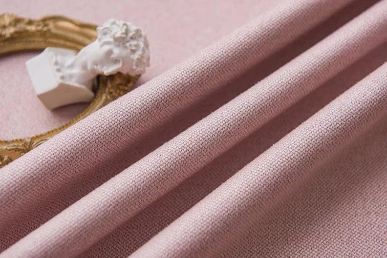 Rideau salon rose soyeux L'atelier Rideau