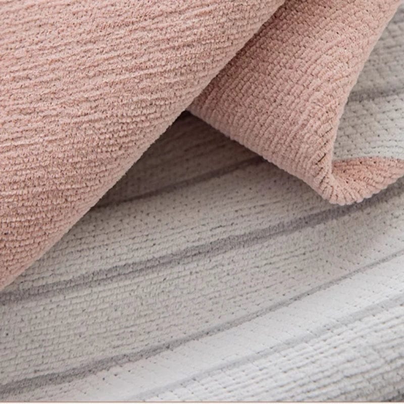 Rideau thermique combiné rose gris et blanc L'atelier Rideau