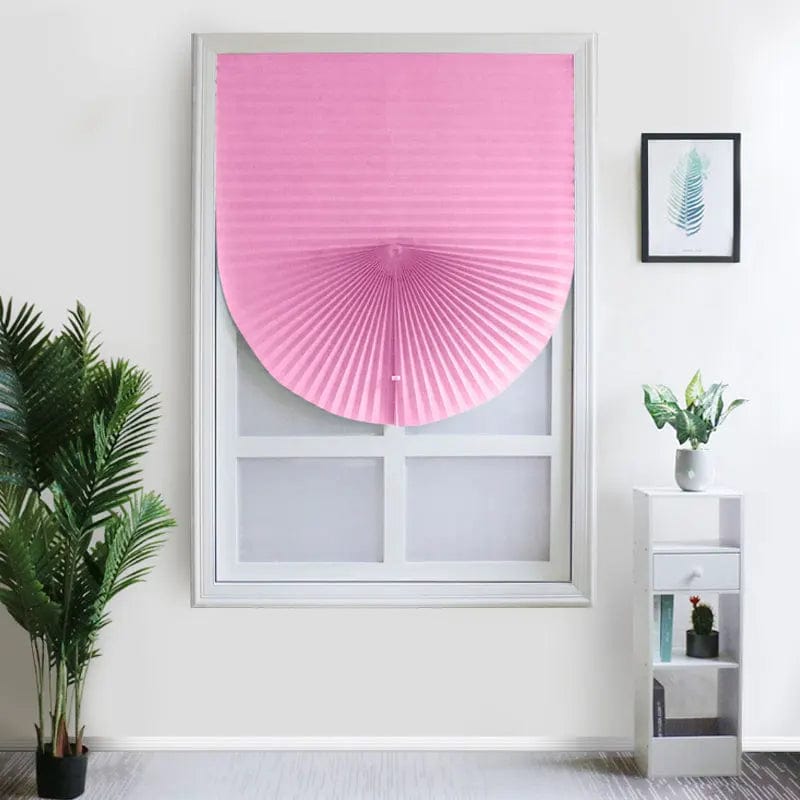 Store accordéon rose 60cm x 150cm L'atelier Rideau