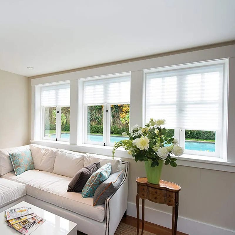 Store blanc classique L'atelier Rideau