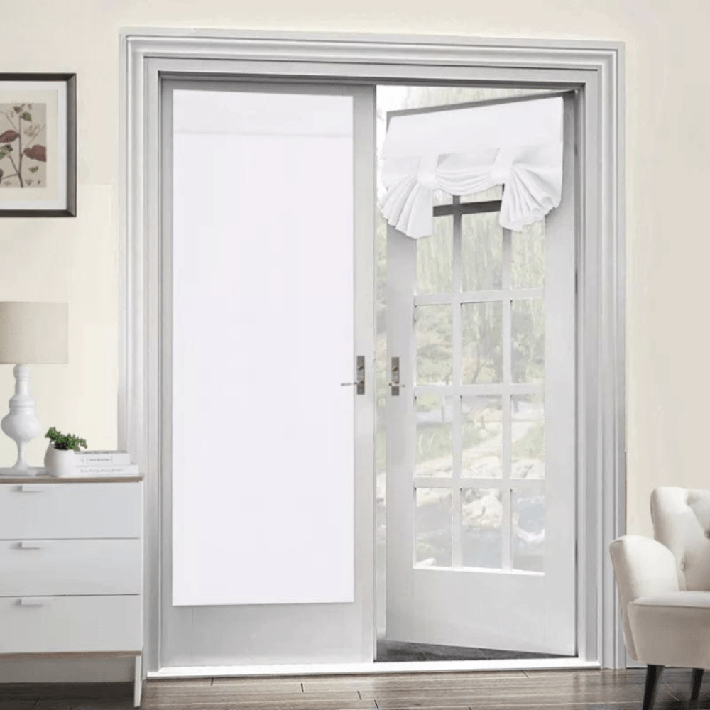 Store tissu blanc L'atelier Rideau